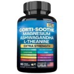 Suplemento Antiestrés Cortisol Balance  Magnesio Glicinato + L-Teanina + Ashwagandha 60 Cápsulas - Producto de alta calidad para tu hogar