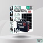Batería portátil con placa solar - Producto de alta calidad para tu hogar