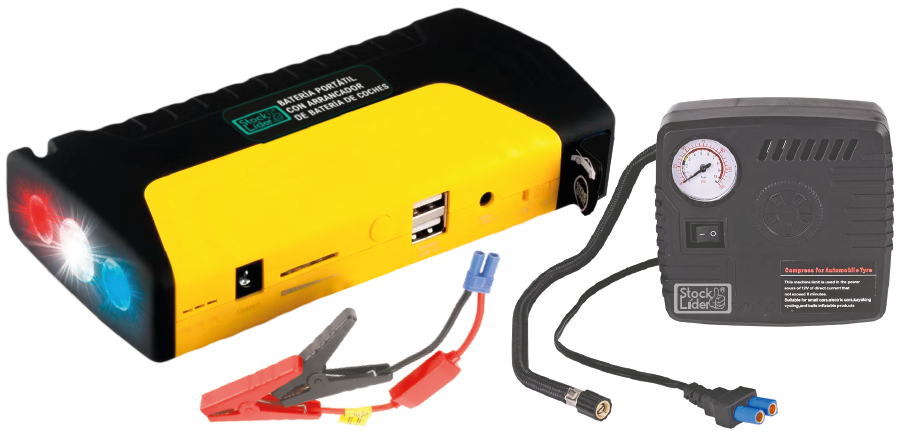 Arrancador para coches con compresor de aire - Producto de alta calidad para tu hogar - Imagen 3