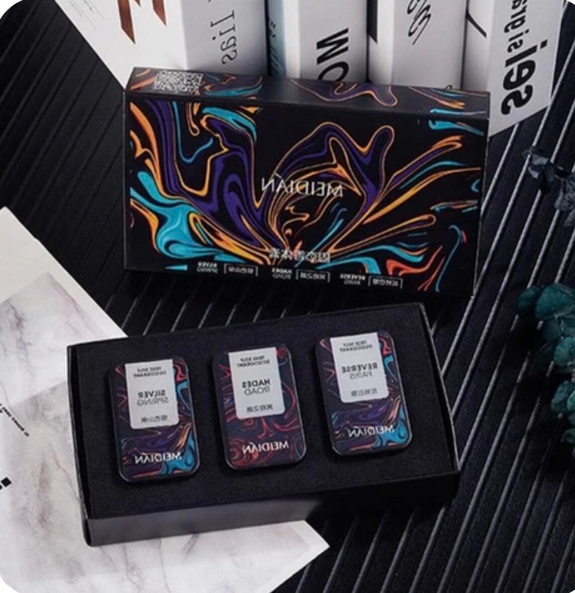 Juego de 3 Perfumes Sólidos con Feromonas - Producto de alta calidad para tu hogar