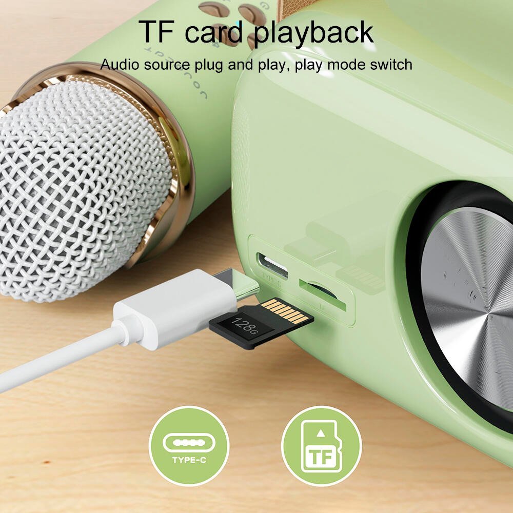 MINI KARAOKE RETRO BLUETOOTH - Producto de alta calidad para tu hogar - Imagen 2