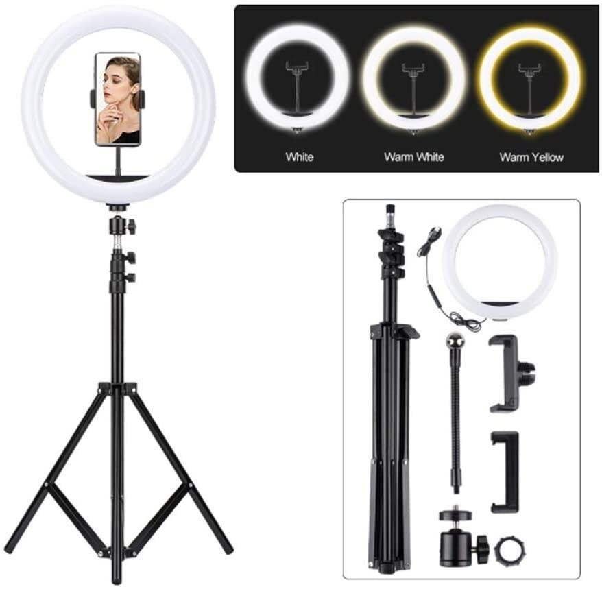 ARO DE LUZ 26CM. + TRÍPODE 2,10M - Producto de alta calidad para tu hogar