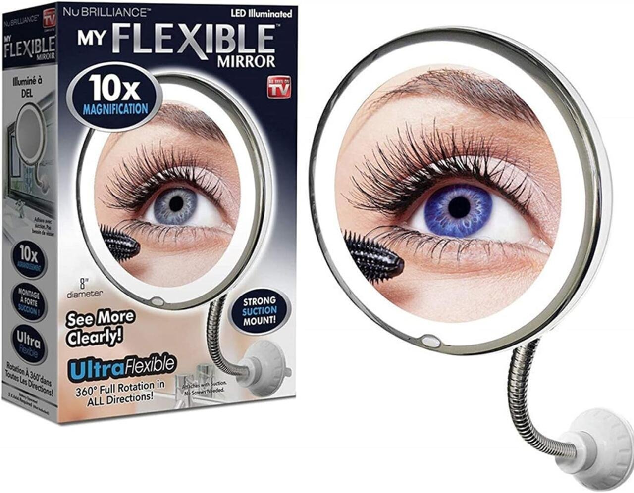 ESPEJO CON AUMENTO 10X - Producto de alta calidad para tu hogar - Imagen 2