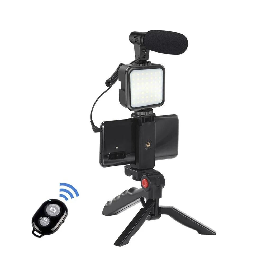 MICRÓFONO CON LED Y SOPORTE - Producto de alta calidad para tu hogar - Imagen 4