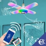 LAMPARA CON ALTAVOZ BLUETOOTH Y MANDO - Producto de alta calidad para tu hogar
