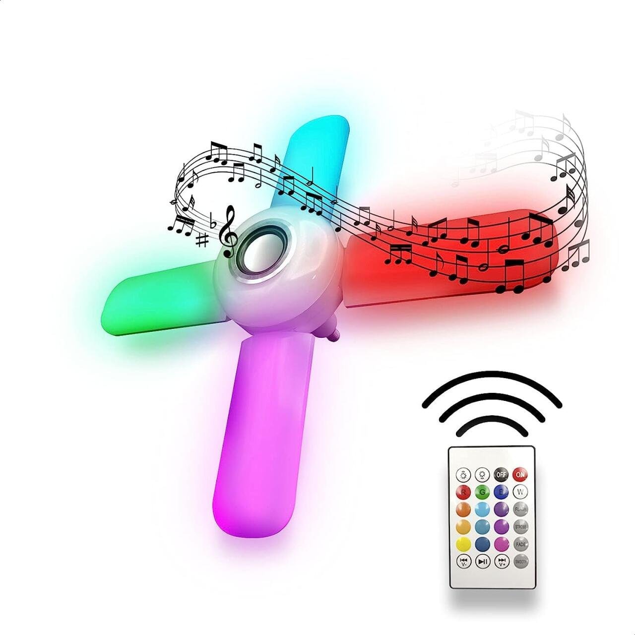 LAMPARA CON ALTAVOZ BLUETOOTH Y MANDO - Producto de alta calidad para tu hogar - Imagen 2