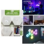 SET DE 3 LUCES DE LED COLORES CON MANDO - Producto de alta calidad para tu hogar