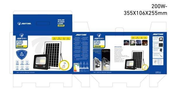 FOCO LED CON PLACA SOLAR 200W - Producto de alta calidad para tu hogar - Imagen 2