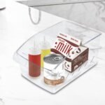 Organizador Dispensa Frigorífico Transparente Almacenaje Nevera Ahorra Espacio para la Cocina - Producto de alta calidad para tu hogar