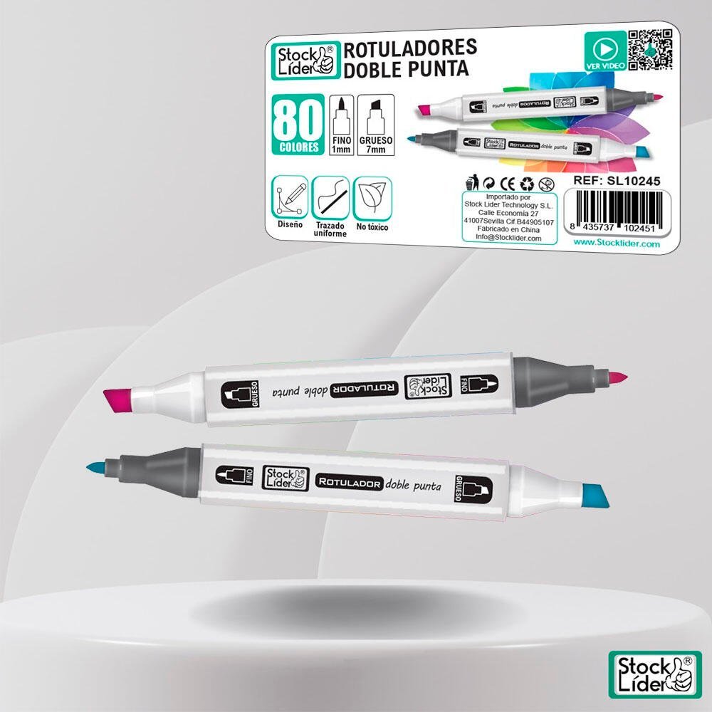 Rotulador marcador doble 80 - Producto de alta calidad para tu hogar