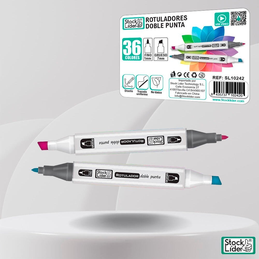 Rotulador marcador doble 36 - Producto de alta calidad para tu hogar