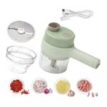 Cortador de Verduras Eléctrico 4 en 1 - Producto de alta calidad para tu hogar