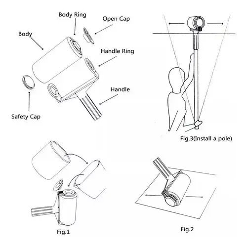 Set Rodillo de Pintura recargable - Producto de alta calidad para tu hogar - Imagen 4