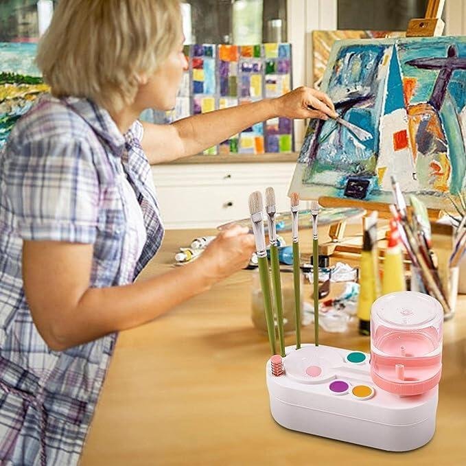 ??? Limpiador de Pinceles de Maquillaje Rápido, Profundo y Sin Esfuerzo - Producto de alta calidad para tu hogar - Imagen 4