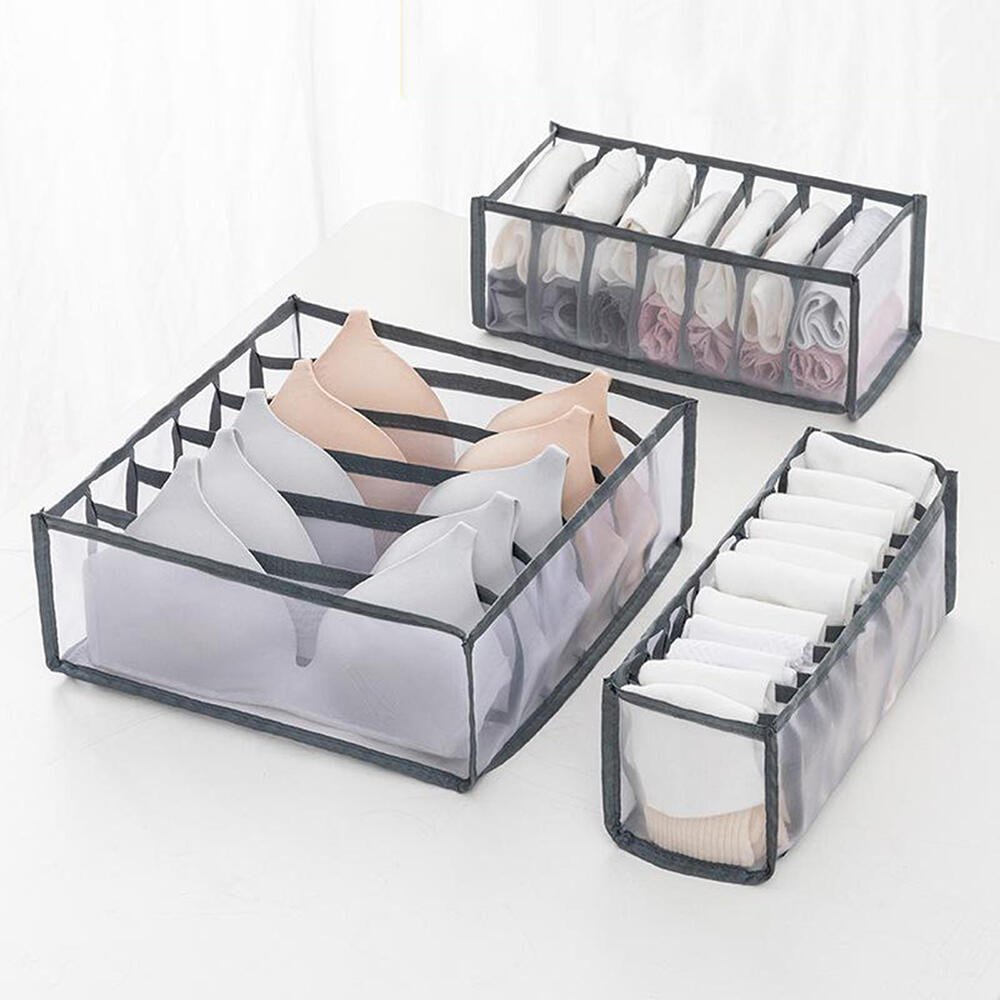 Set 3 Organizadores Ropa Interior - Producto de alta calidad para tu hogar - Imagen 3