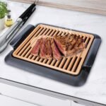 Grill Parrilla Plancha Barbacoa Eléctrico Cobre Sin Humos - Producto de alta calidad para tu hogar