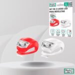 Set de 2 luces LED para bicicletas - Producto de alta calidad para tu hogar