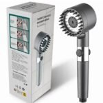 Cabezal de Ducha Turbo de Alta Presión  Ducha Eficiente y Revitalizante - Producto de alta calidad para tu hogar