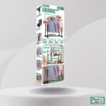 Perchero doble con ruedas - Producto de alta calidad para tu hogar