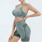 Conjunto deportivo mujer 2pcs gris - talla unica - Producto de alta calidad para tu hogar