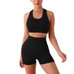 Conjunto Deportivo Mujer 2 Piezas Push Up Negro - Producto de alta calidad para tu hogar