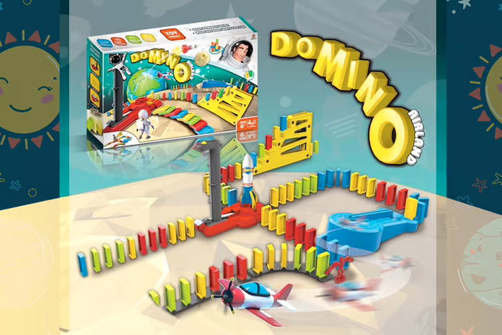 Set de Juguetes Dominó con Cohete - Producto de alta calidad para tu hogar