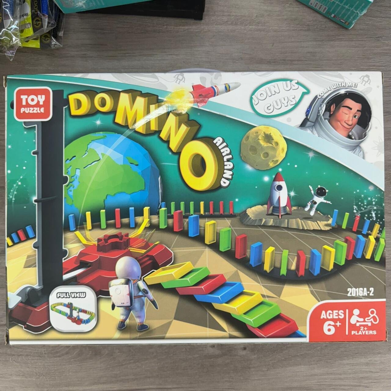 Set de Juguetes Dominó con Cohete - Producto de alta calidad para tu hogar - Imagen 2