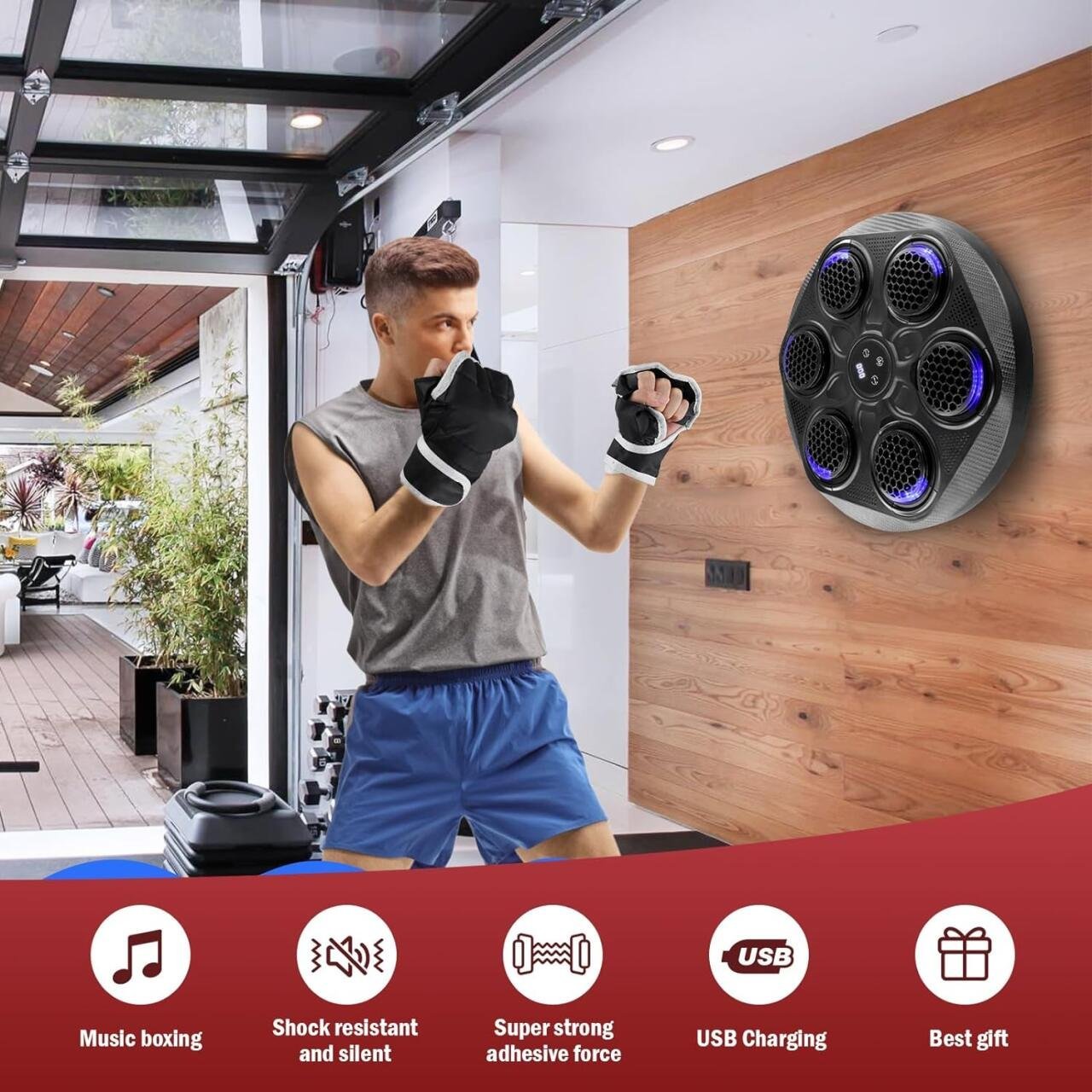 Maquina Entrenamiento Boxeo 45CM - Producto de alta calidad para tu hogar - Imagen 2