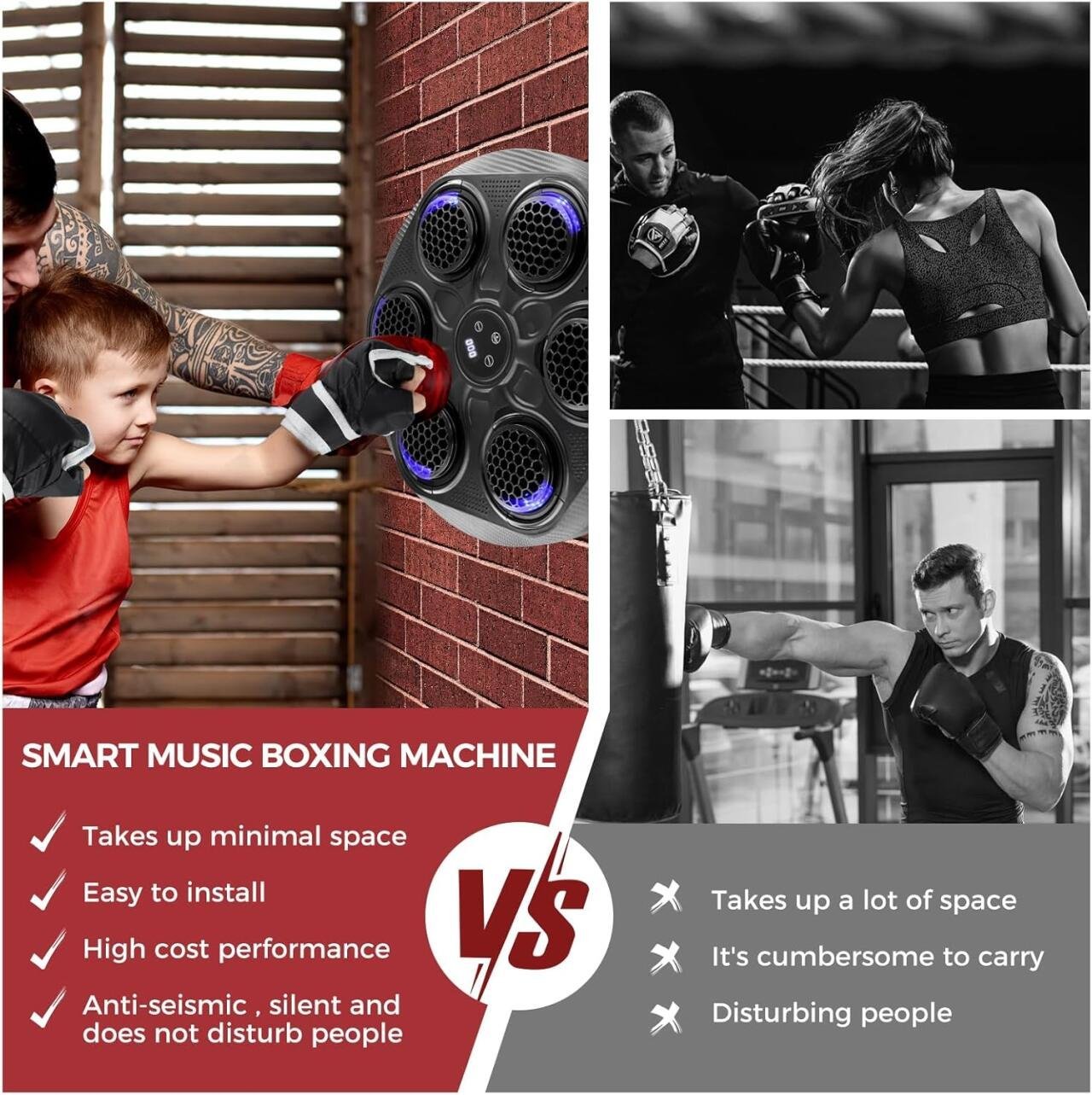 Maquina Entrenamiento Boxeo 45CM - Producto de alta calidad para tu hogar - Imagen 3