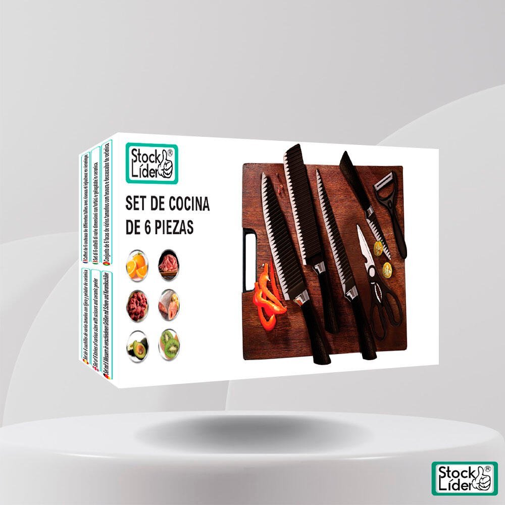 Set de cocina de 6 piezas - Producto de alta calidad para tu hogar