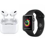Smartwatch negro+ Airpods (reloj inteligente) - Producto de alta calidad para tu hogar