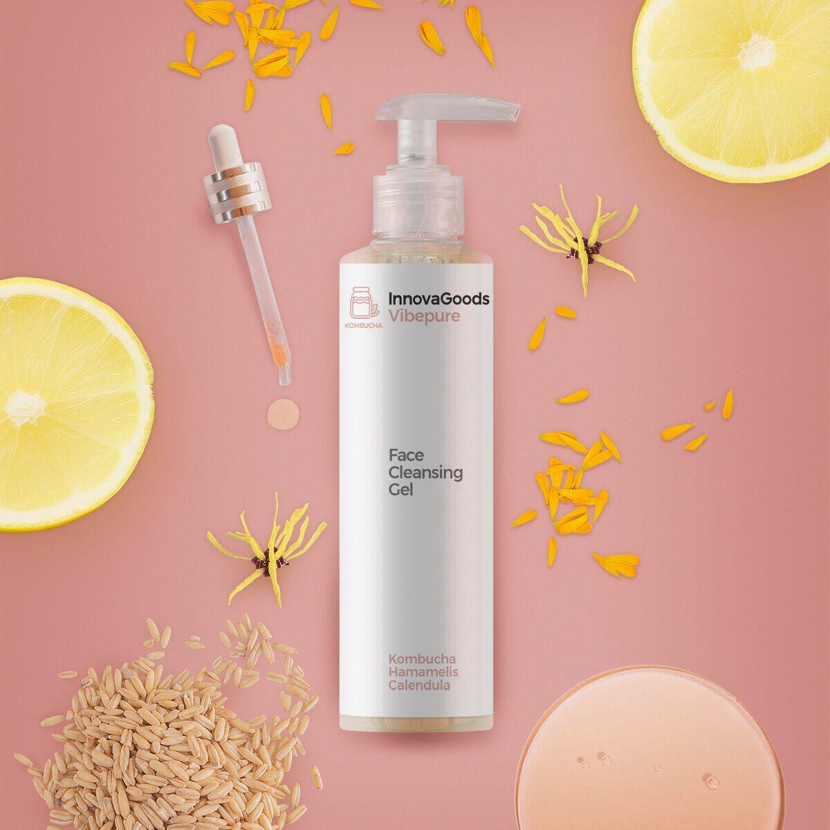 Gel Limpiador Facial Kombucha Vibepure Fujos 200 ml - Producto de alta calidad para tu hogar - Imagen 4