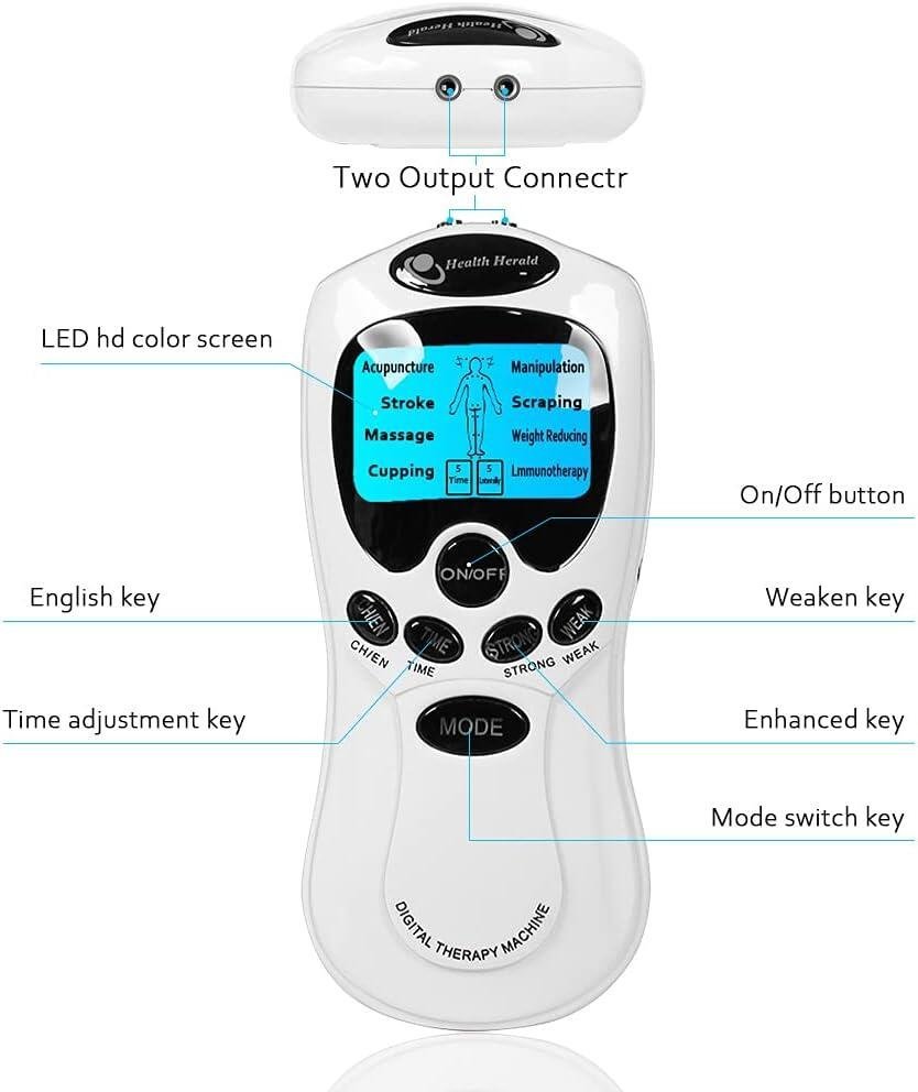 Electroestimulador Digital Portátil EMS - Producto de alta calidad para tu hogar - Imagen 3
