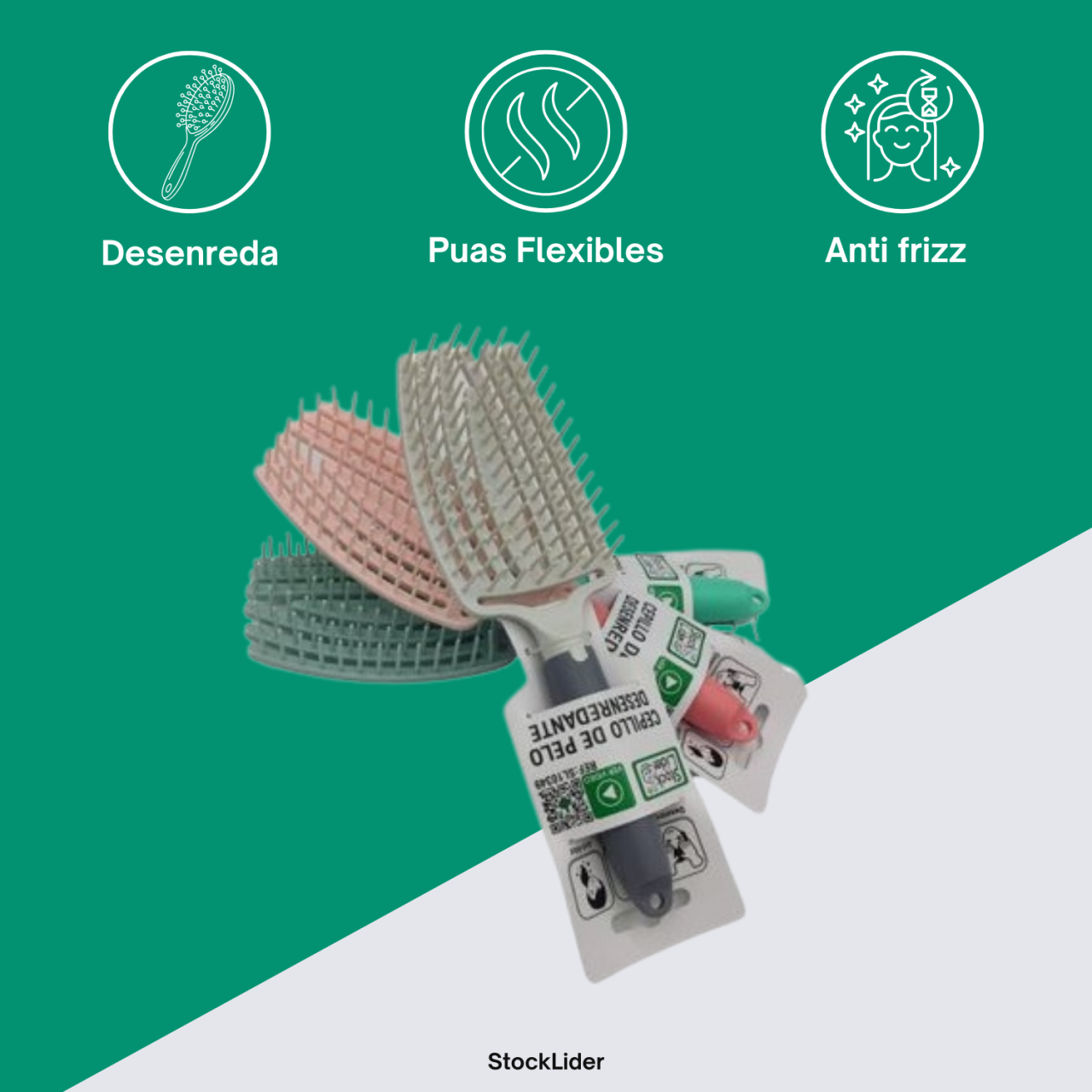 Cepillo de pelo desenredante - Producto de alta calidad para tu hogar - Imagen 4