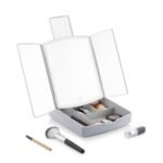 Espejo LED Plegable con Organizador de Maquillaje 3 en 1 Panomir Fujos - Producto de alta calidad para tu hogar